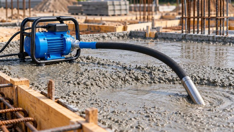 Betonvibrátor és a betonminőség kapcsolata a gyakorlatban