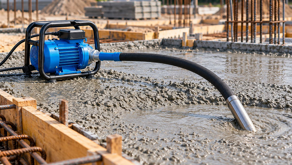 Betonvibrátor és a betonminőség kapcsolata a gyakorlatban